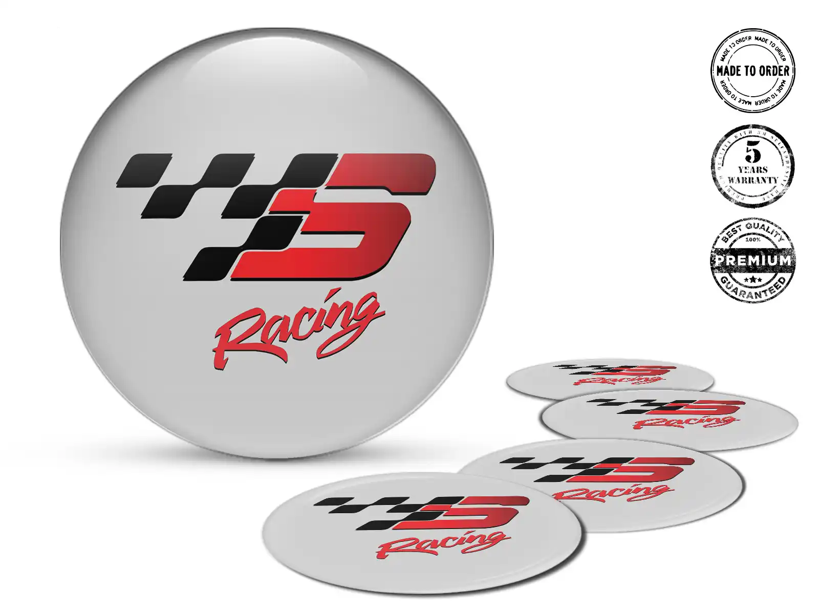 Wheel Stickers Premium Drift Dome for Cars